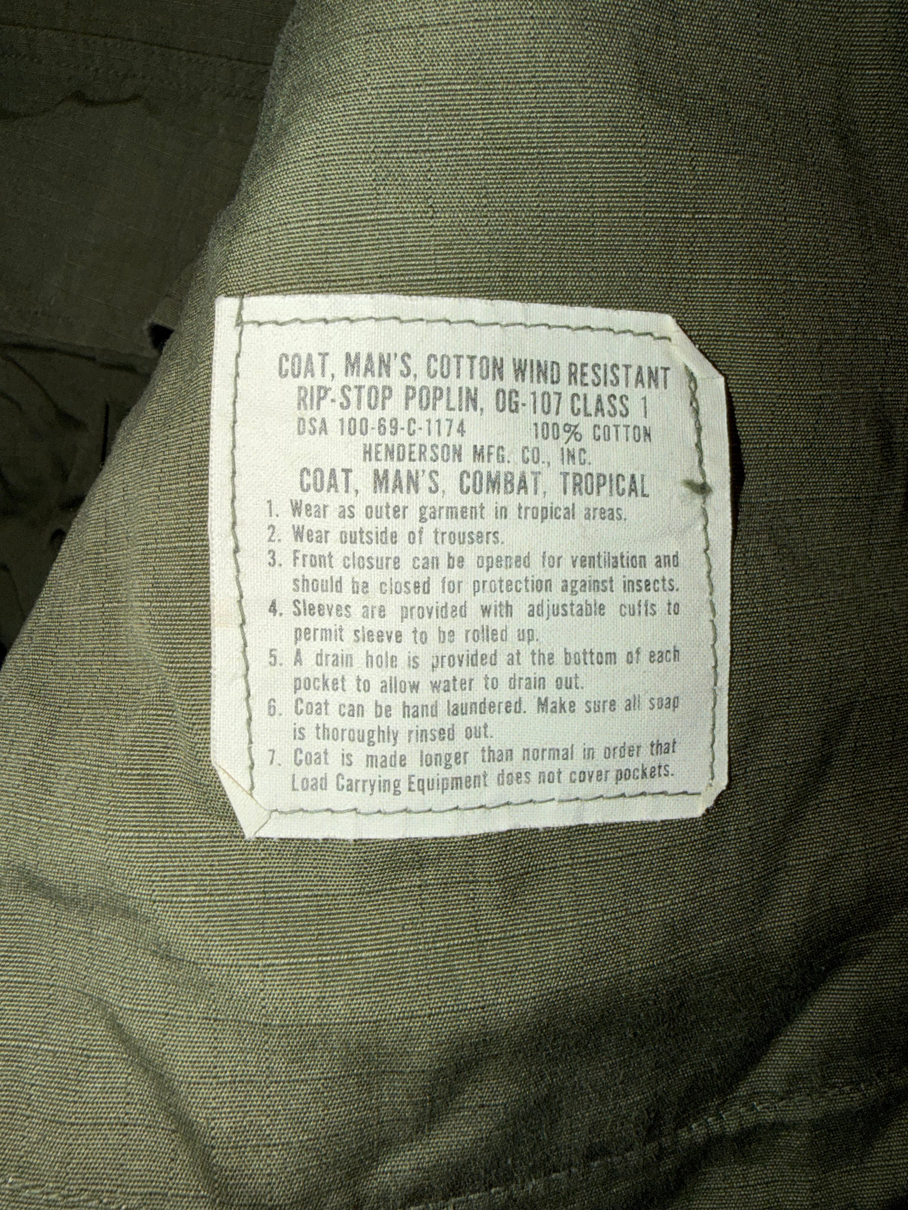US Army Jungle - Deadstock - XS