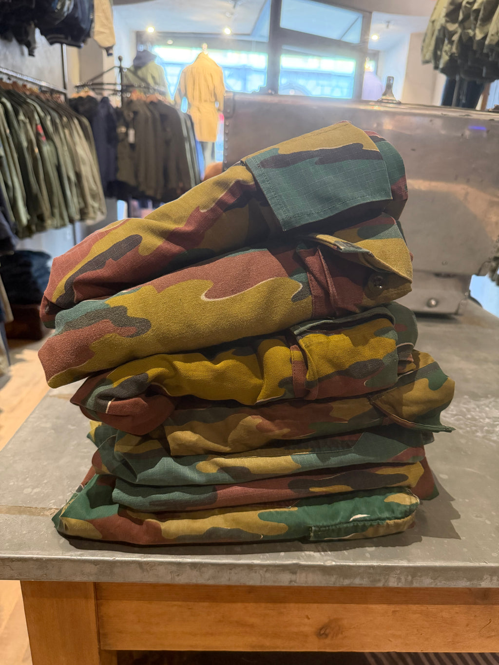PANTALONI BELGIAN ARMY CAMO