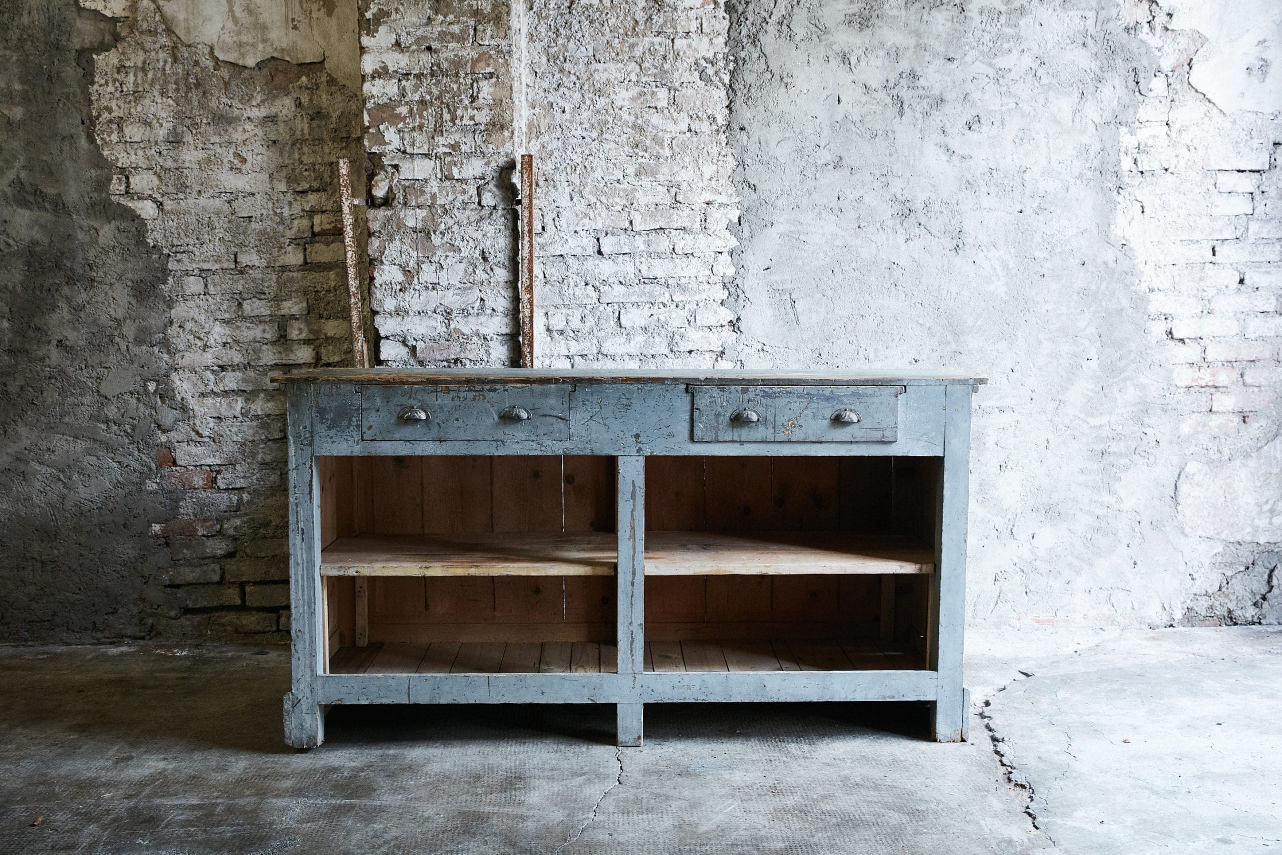 Bancone da Negozio – noleggio Rusted Vintage