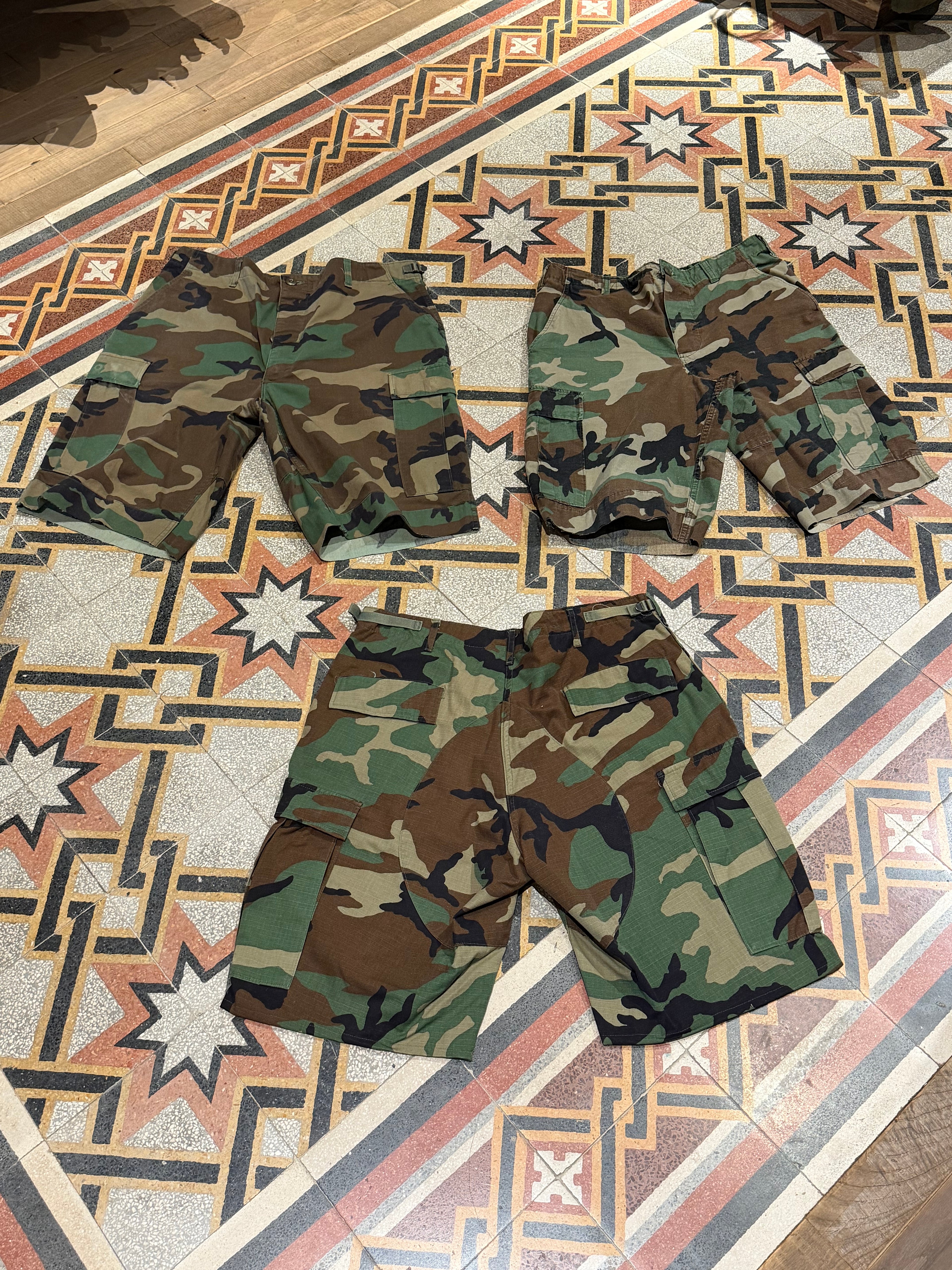 Rusted Reworked Cargo Shorts