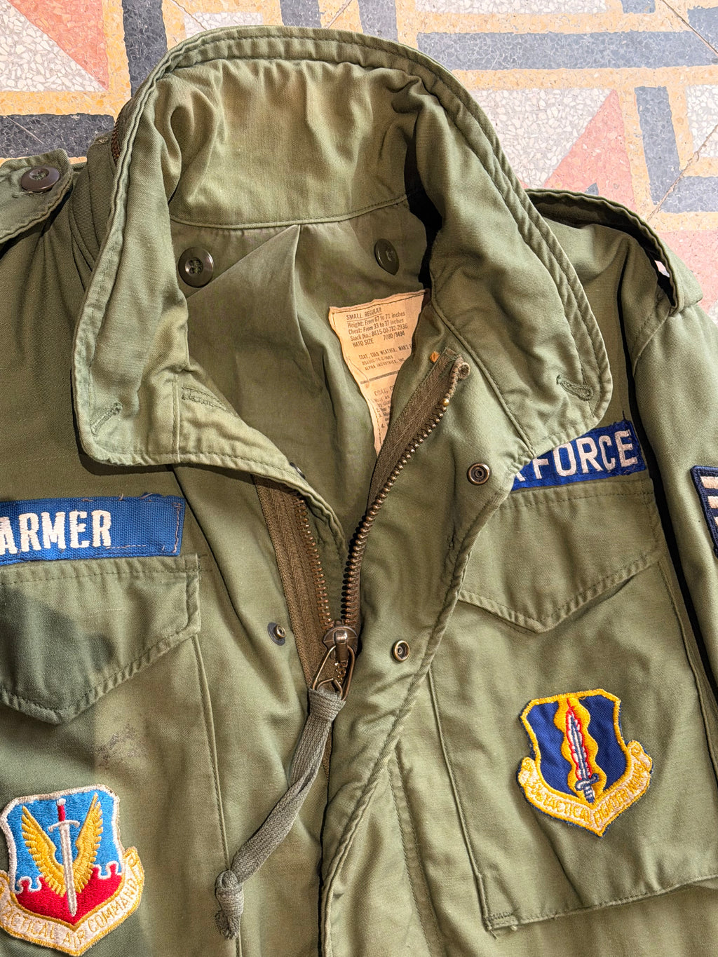 AIR FORCE M-65 SPECIAL PATCHES