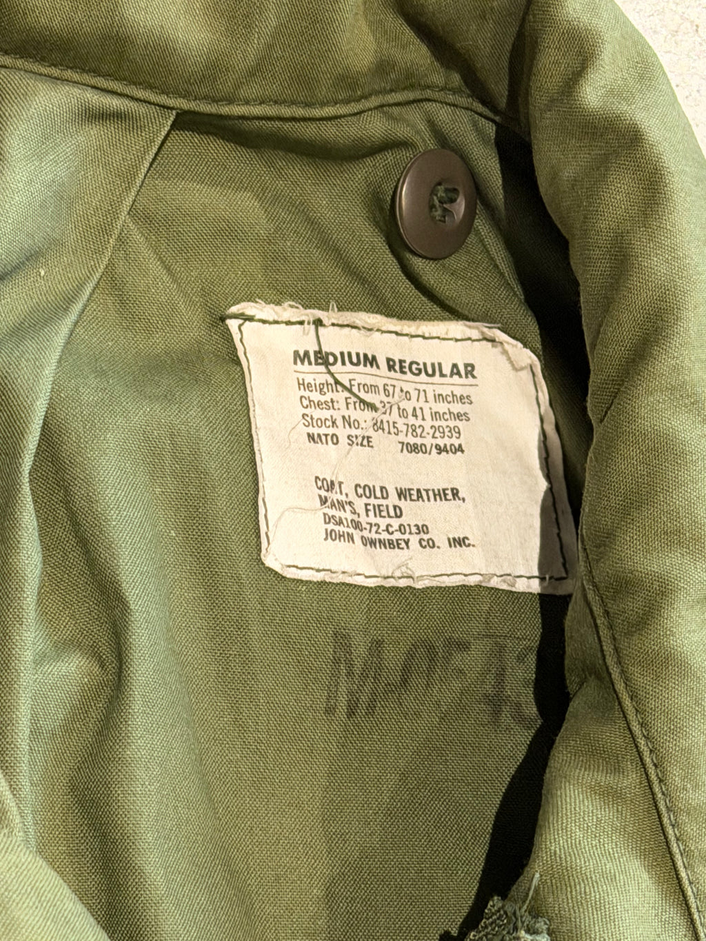 GIACCA US AIR FORCE M-65