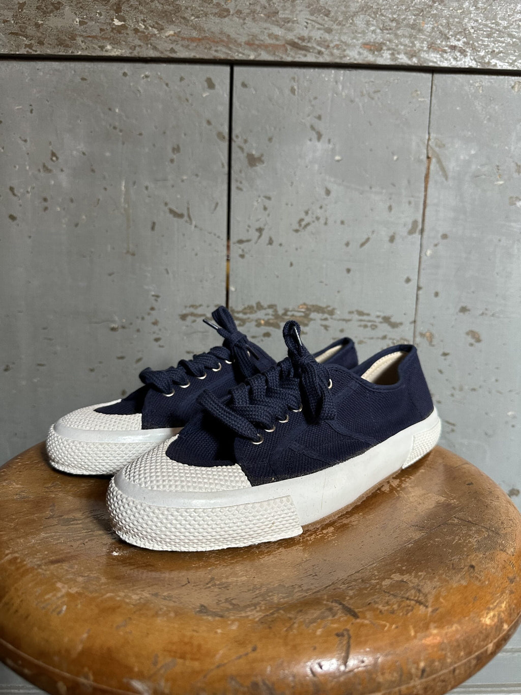 Italian Deck Navy Shoes