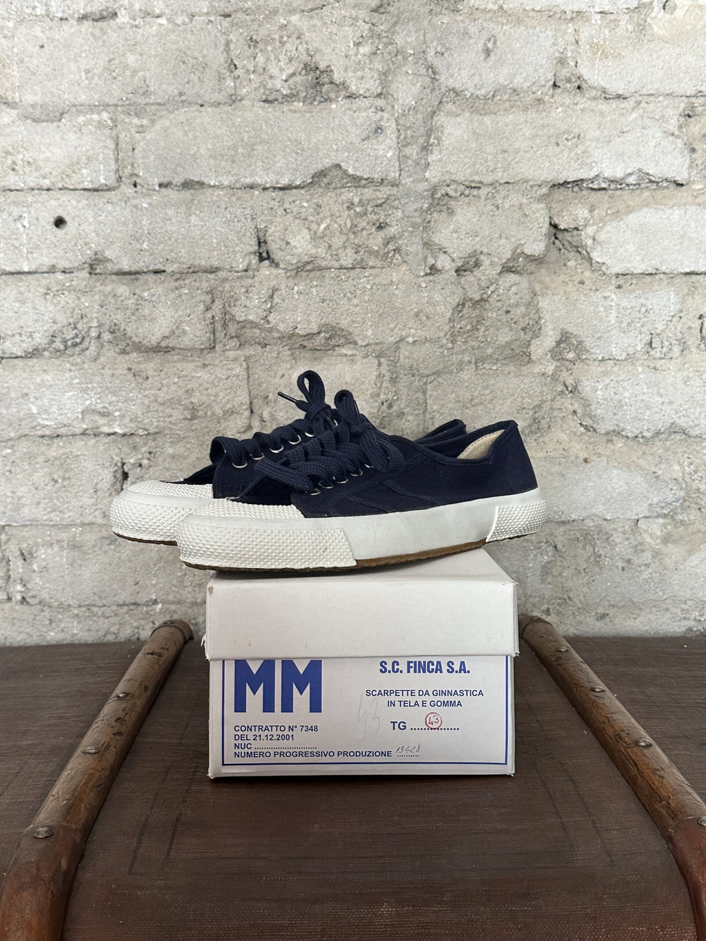 Italian Deck Navy Shoes