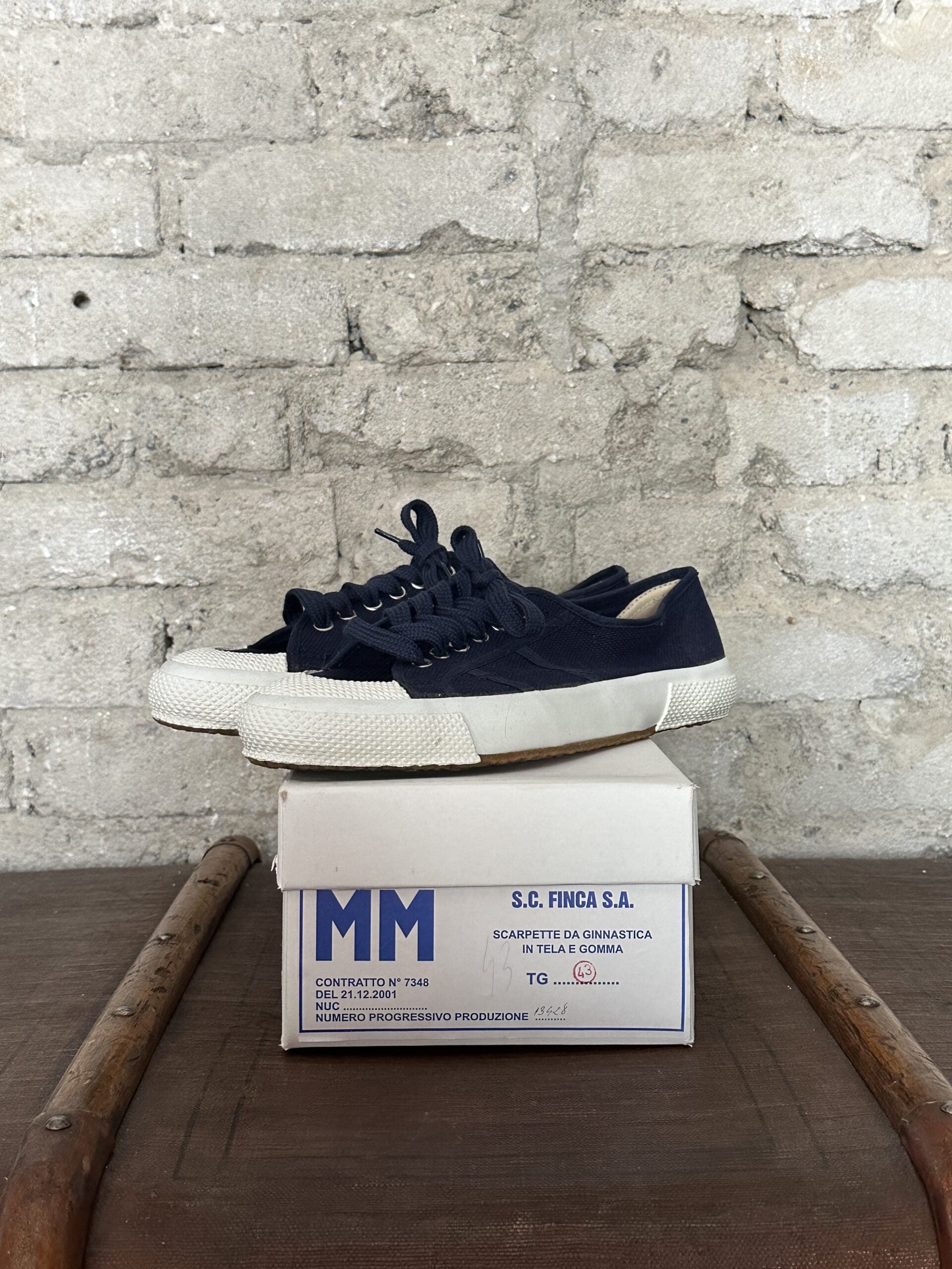 Italian Deck Navy Shoes