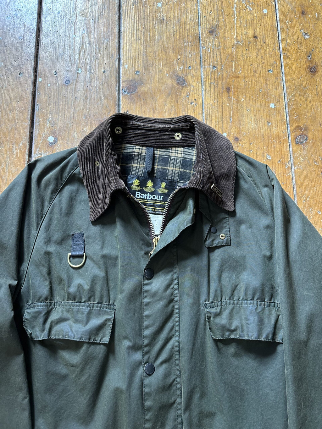 Vtg Barbour Spey (XL)