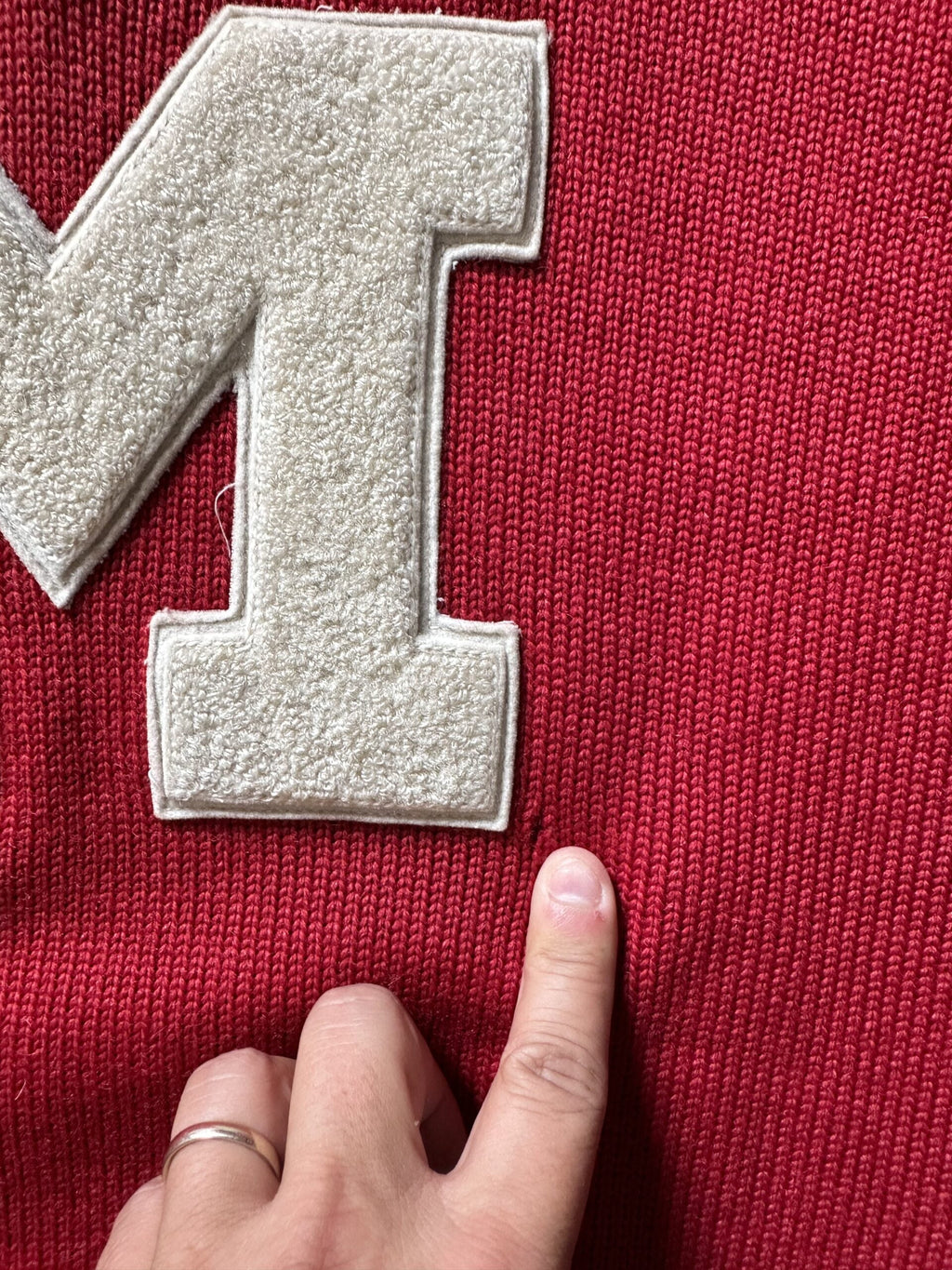 Vintage college sweater