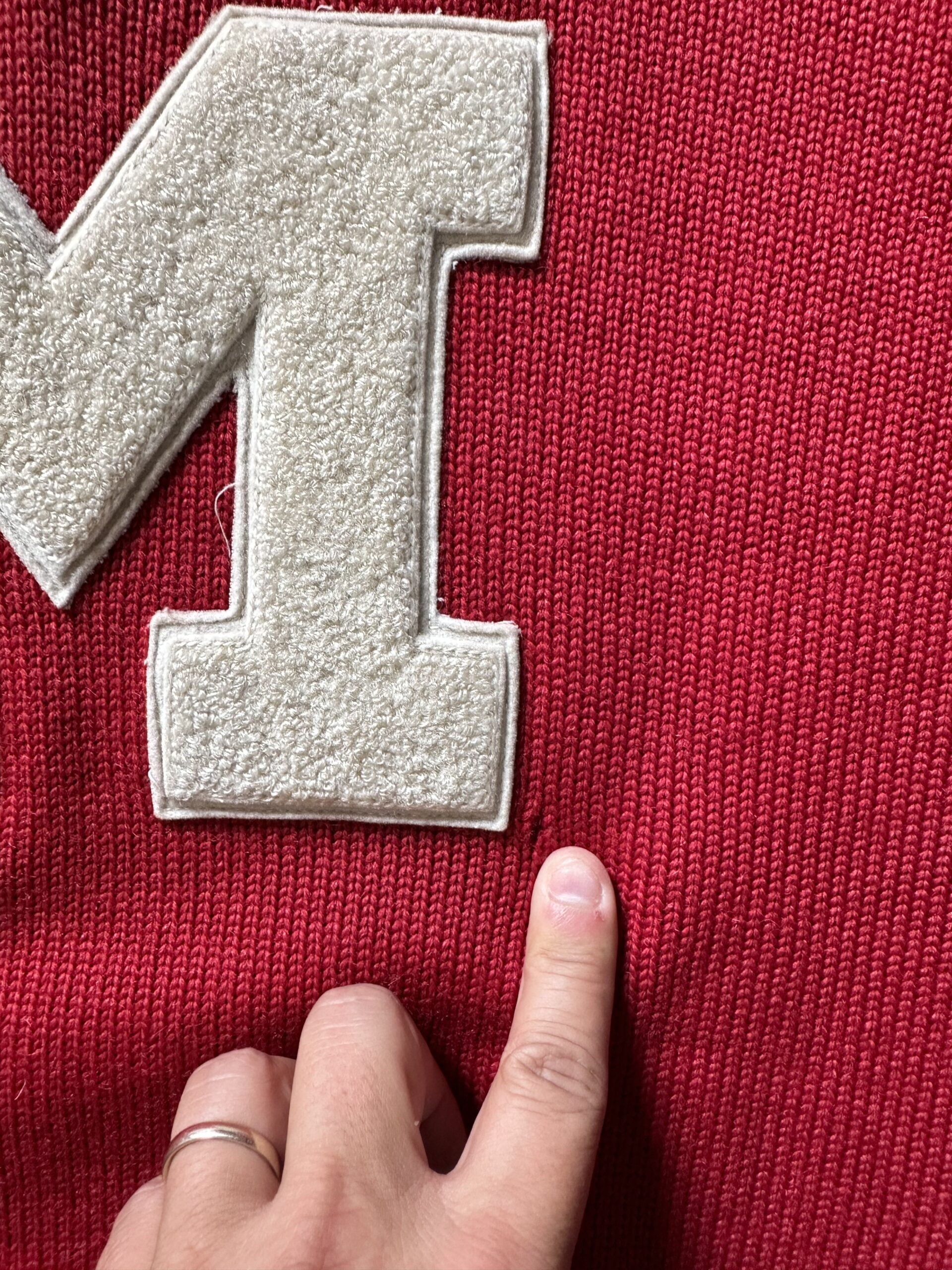 Vintage college sweater