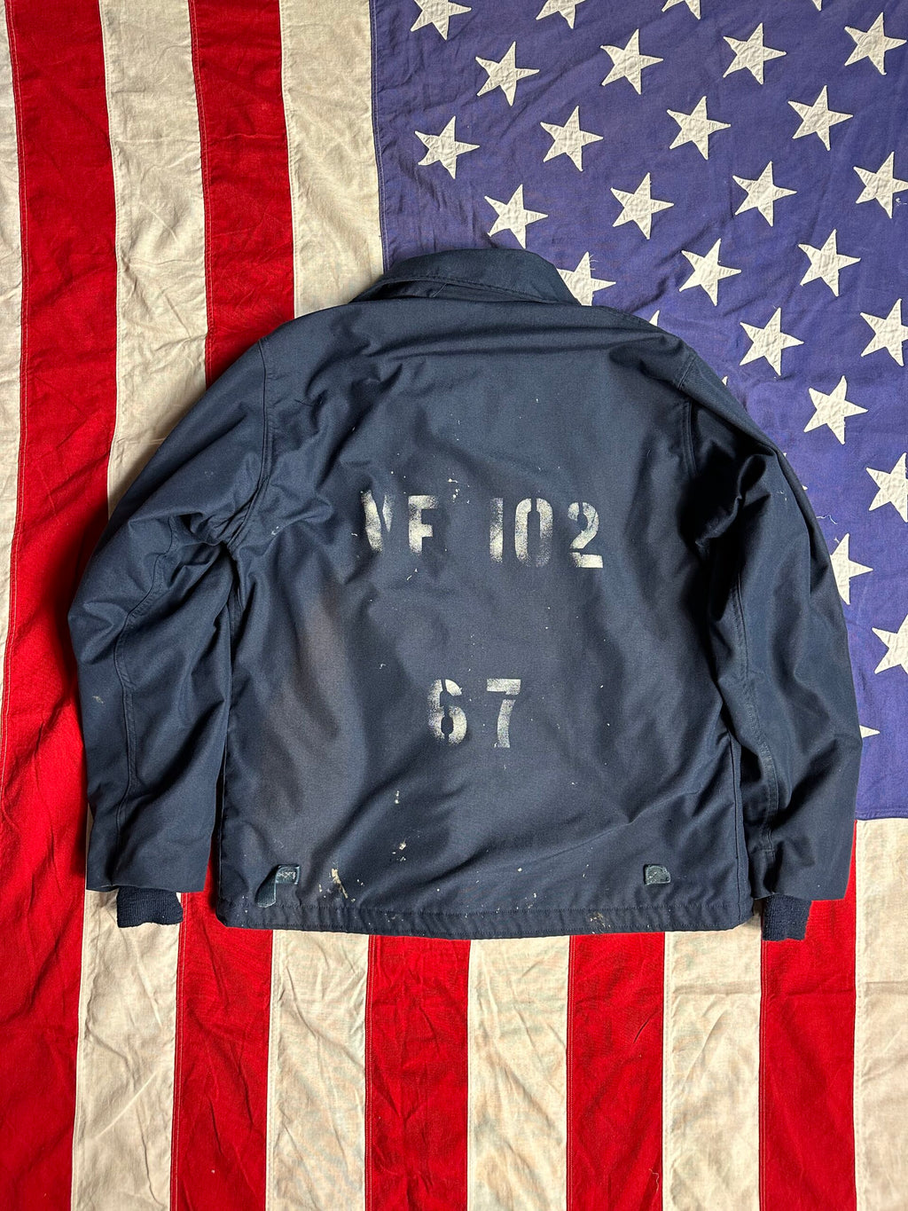 Deck A-2 Jacket Blue (L)