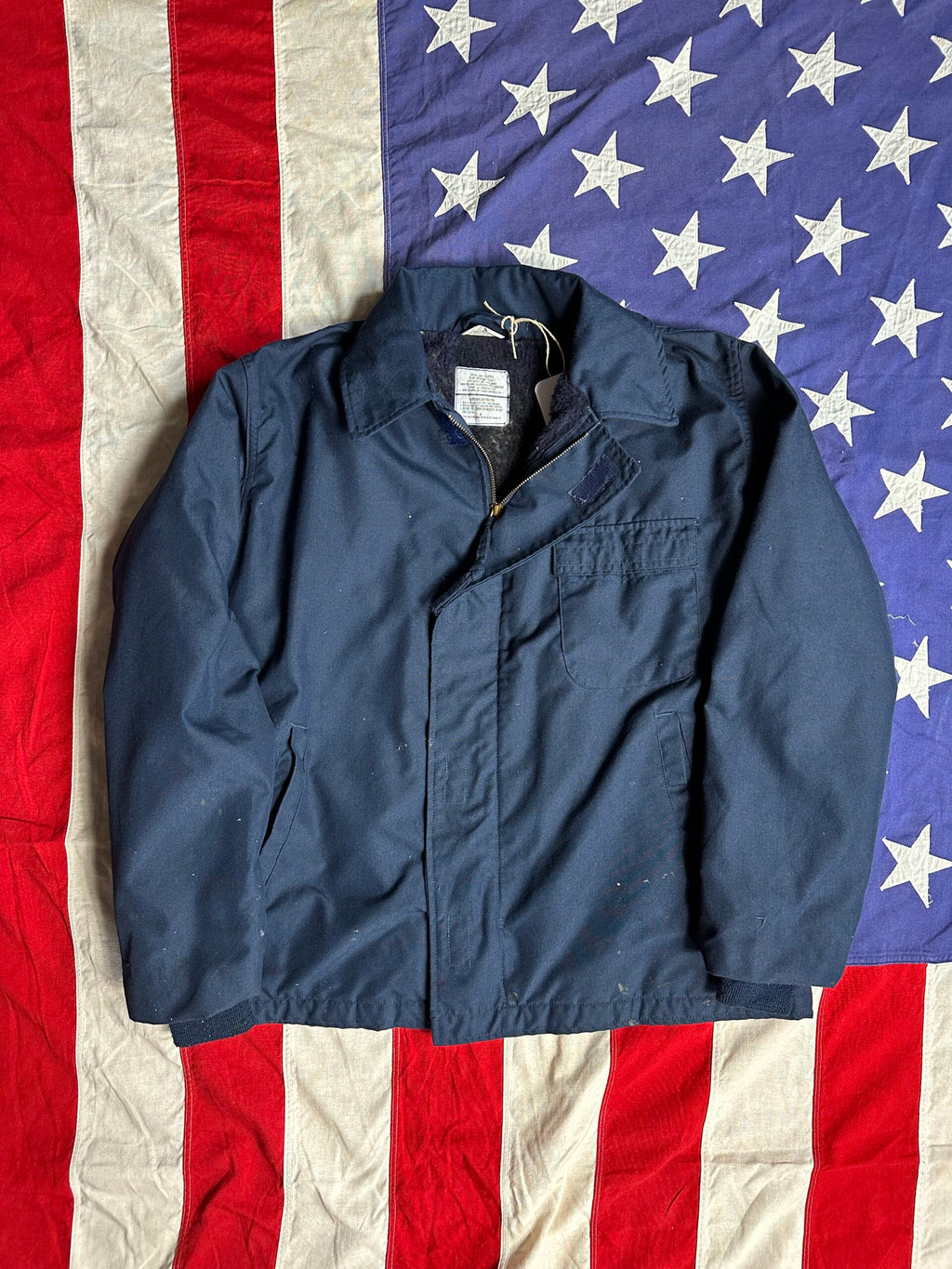 Deck A-2 Jacket Blue (L)