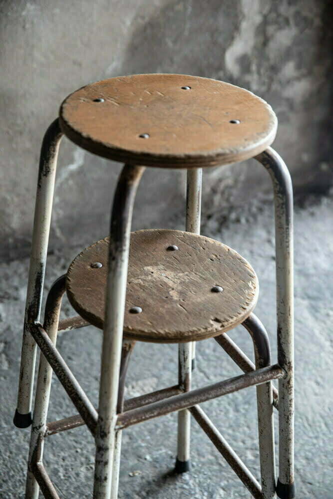 Sgabelli Factory – foto 3 – noleggio Rusted Vintage