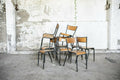 Sedie Scuola Francese – noleggio Rusted Vintage