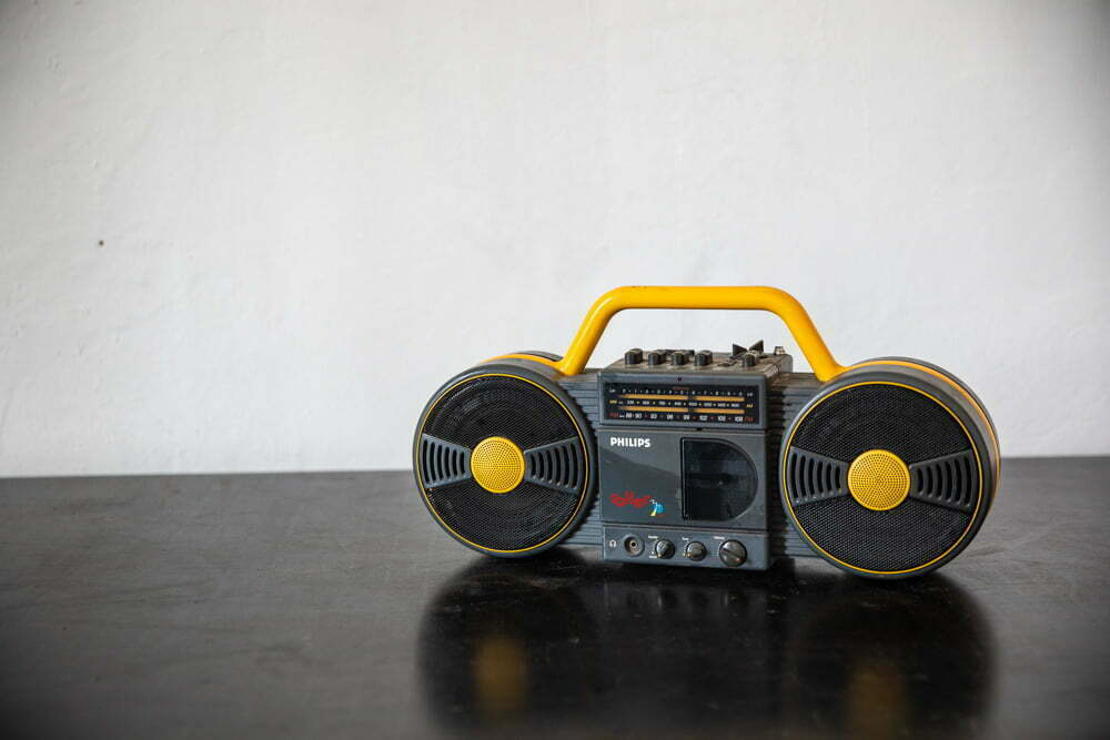 Radio Philips Roller – noleggio Rusted Vintage