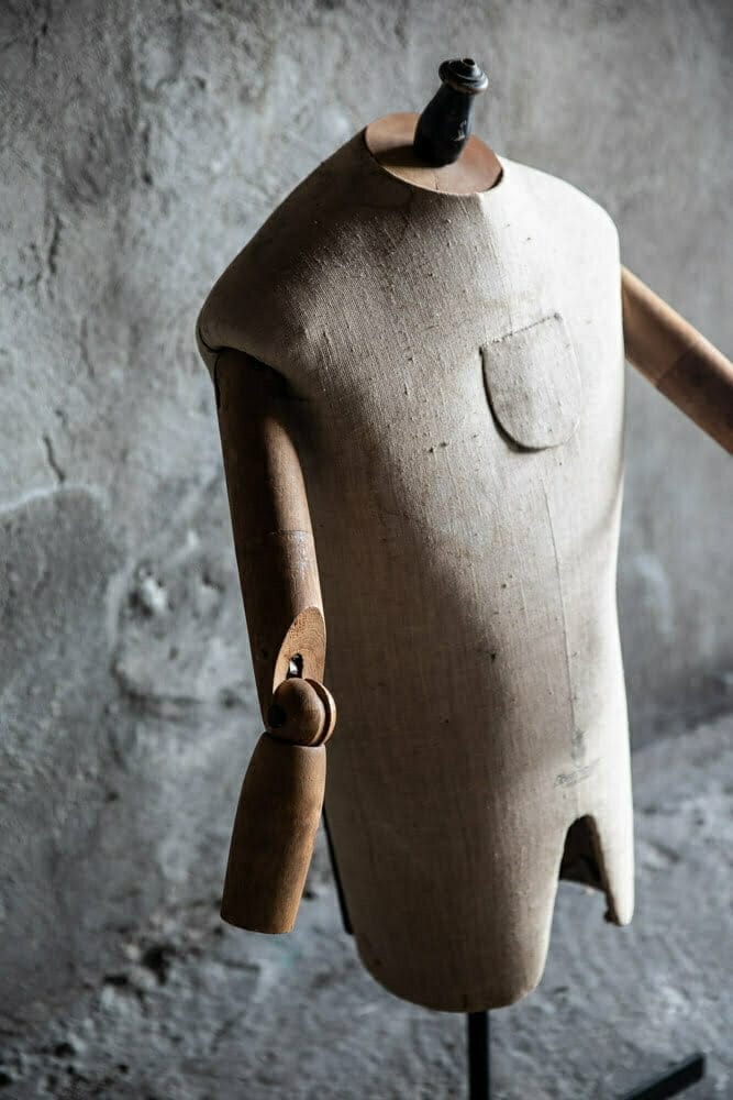 Manichino Mezzo Busto Uomo – foto 2 – noleggio Rusted Vintage