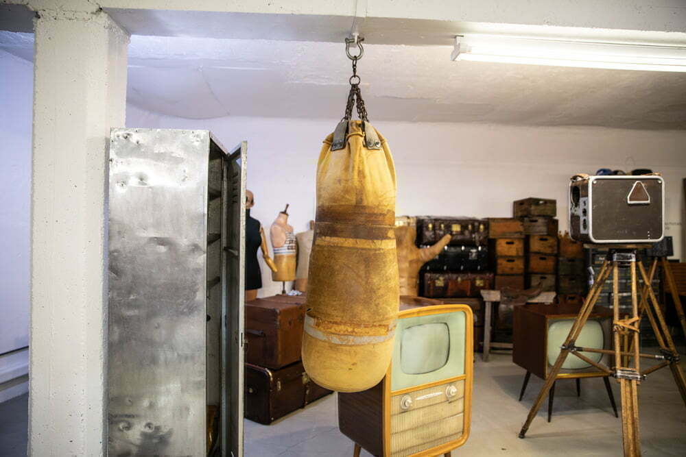 Sacco da Boxe Vintage Grande – noleggio Rusted Vintage
