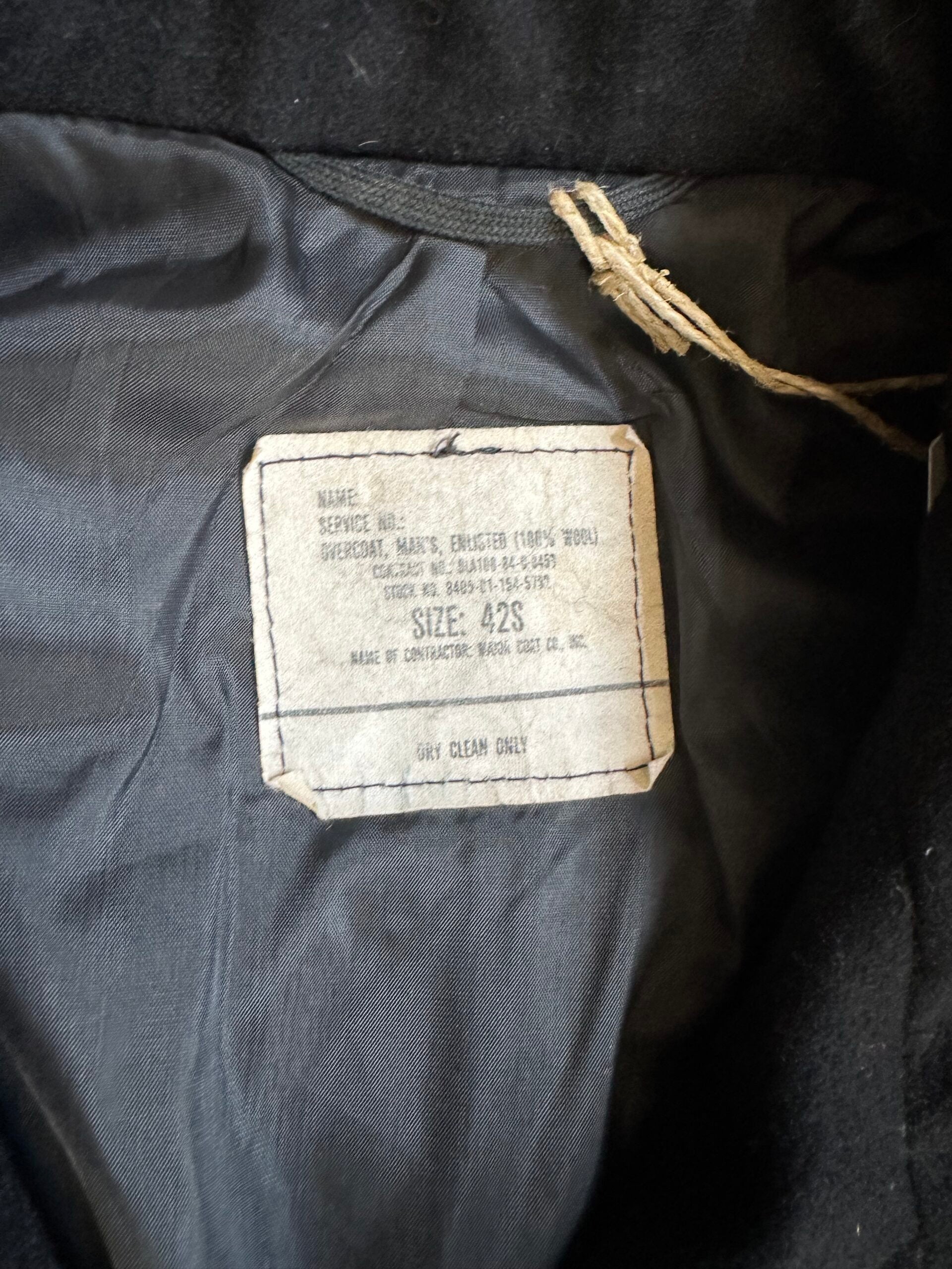 Vintage  US Navy Peacoat (M)