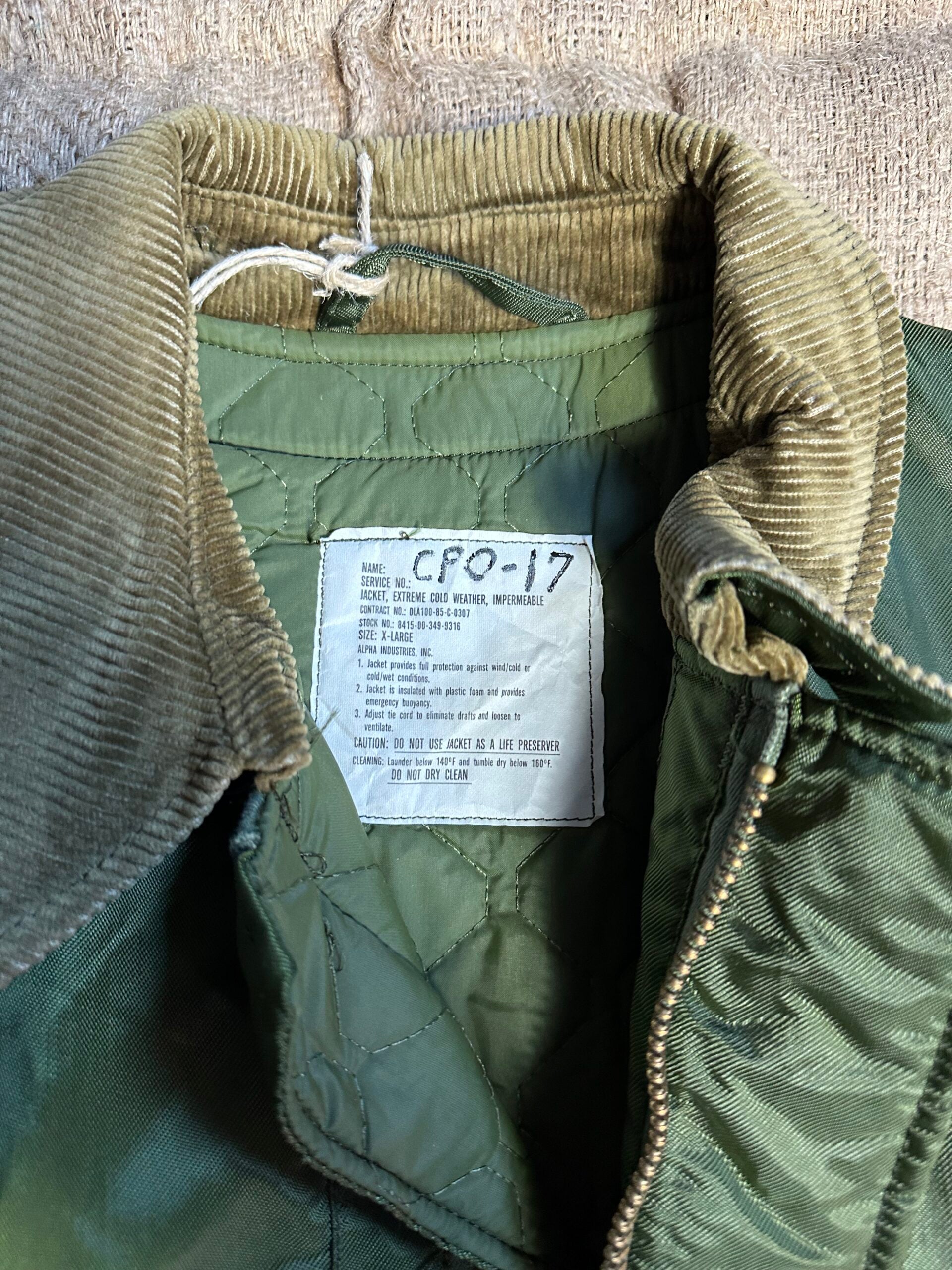 US Navy A-1  Deck Jacket