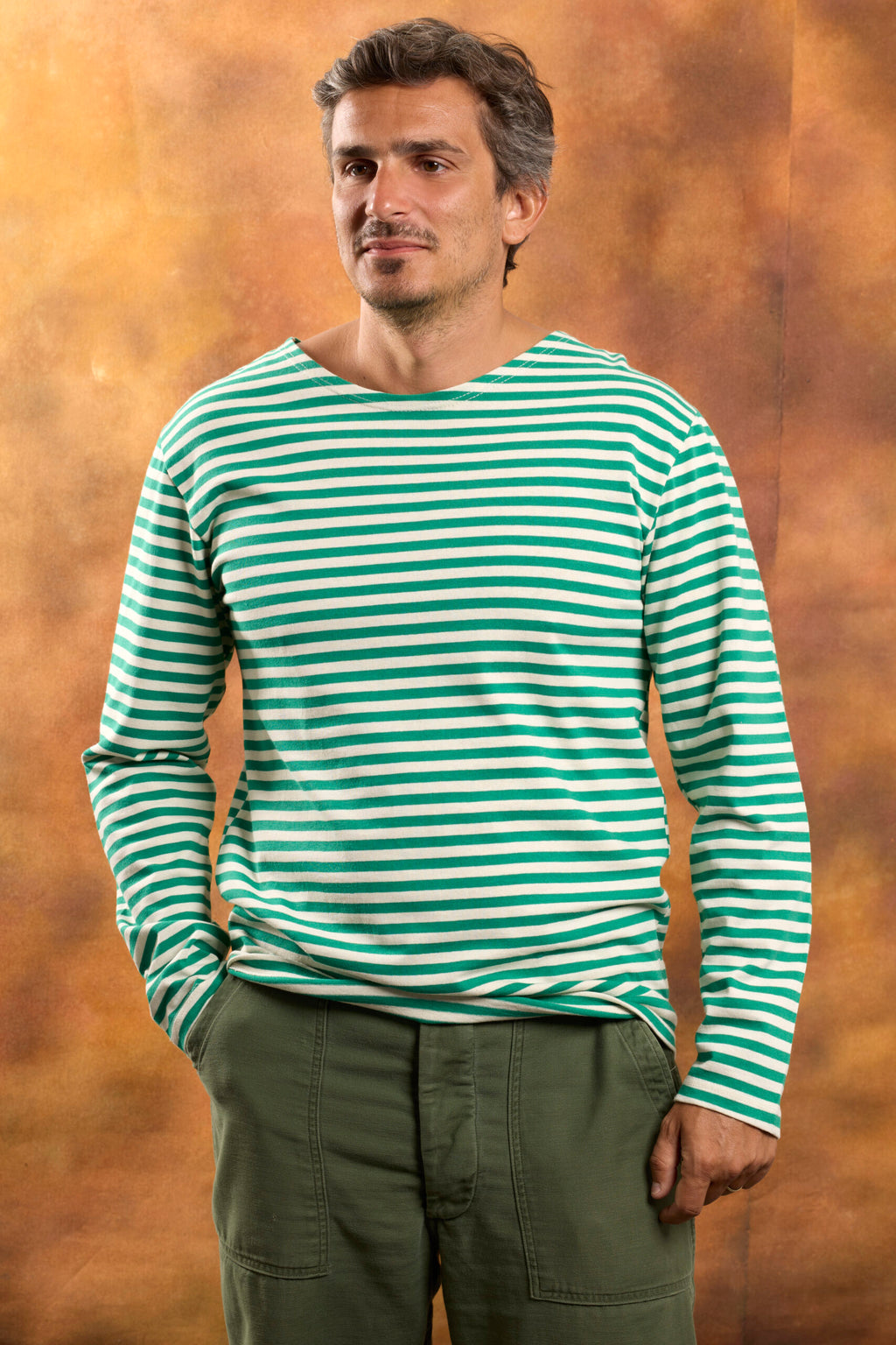 Telnyashka Long Sleeve Green (DEADSTOCK)