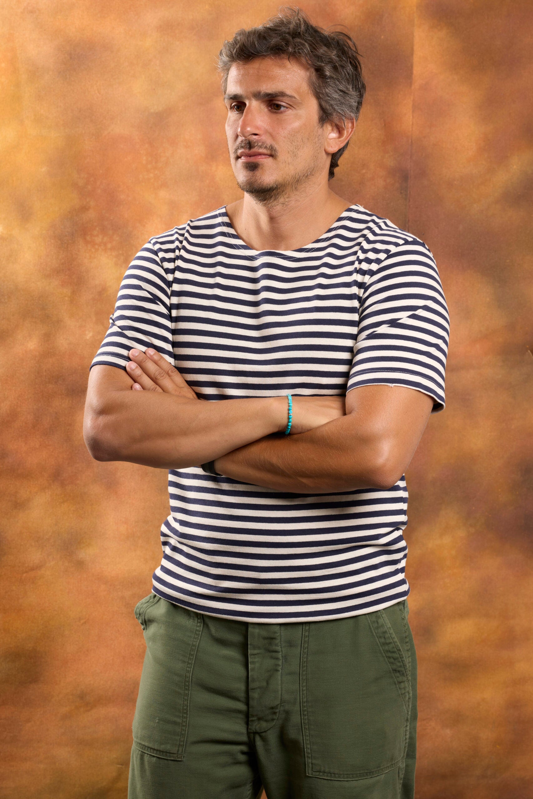 Telnyashka Short Sleeve Blue Navy (DEADSTOCK)