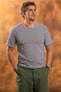 Telnyashka Short Sleeve Blue Navy (DEADSTOCK)