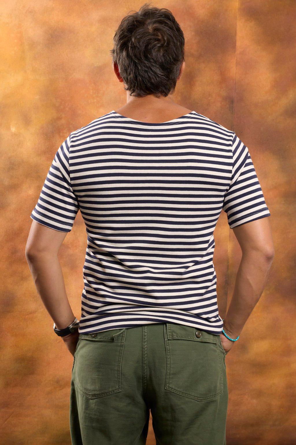 Telnyashka Short Sleeve Blue Navy (DEADSTOCK)