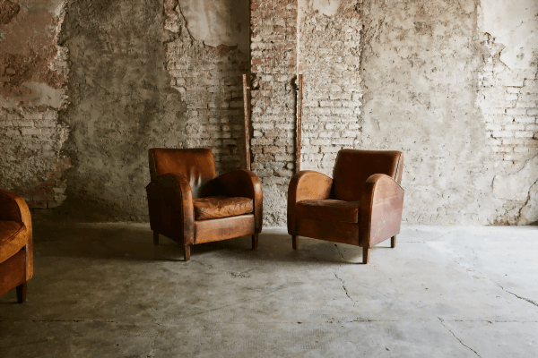 Poltrone da Club Olandesi – noleggio Rusted Vintage