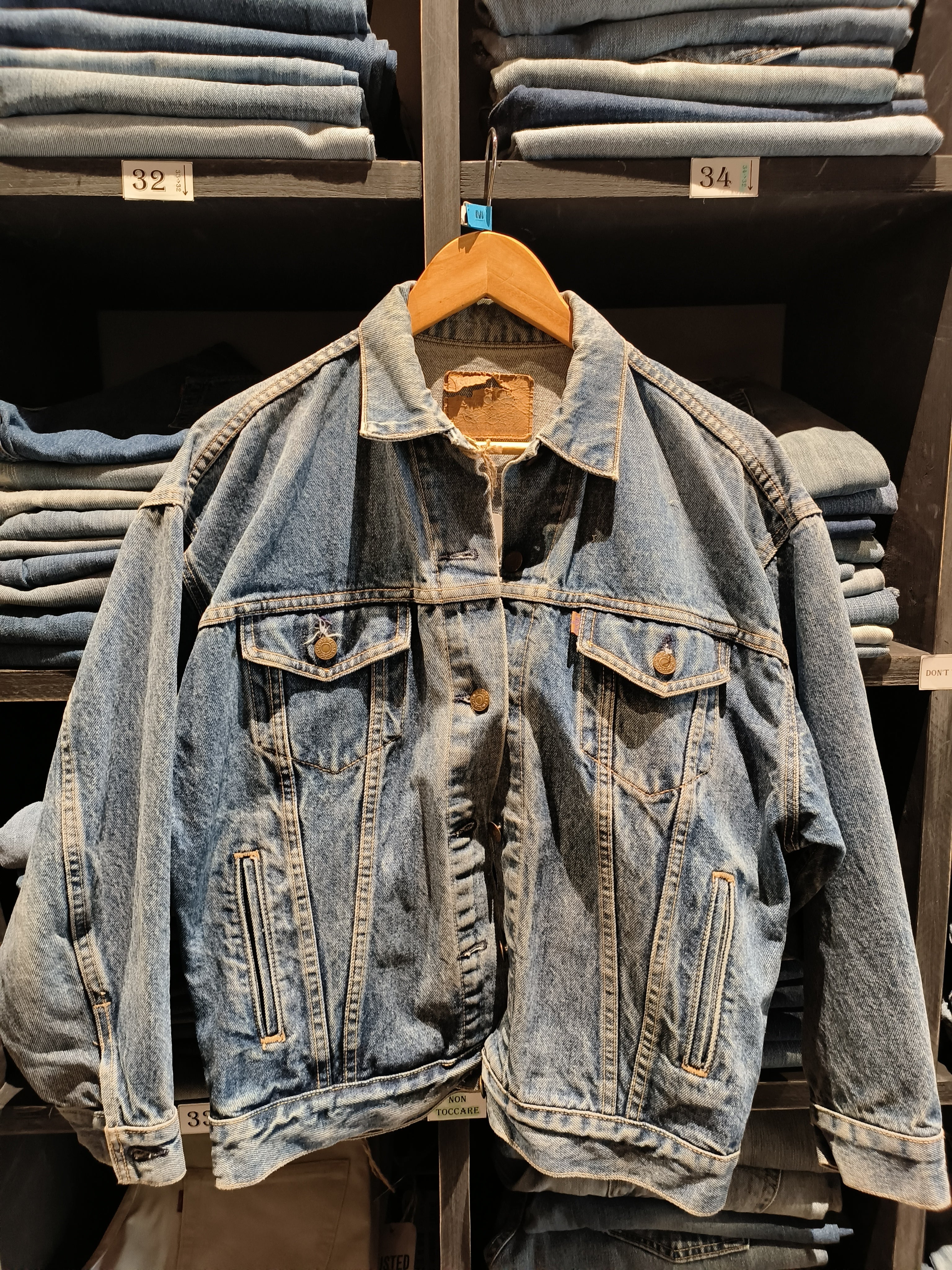 GIACCA LEVI'S TRUCKER USA - org. tab.
