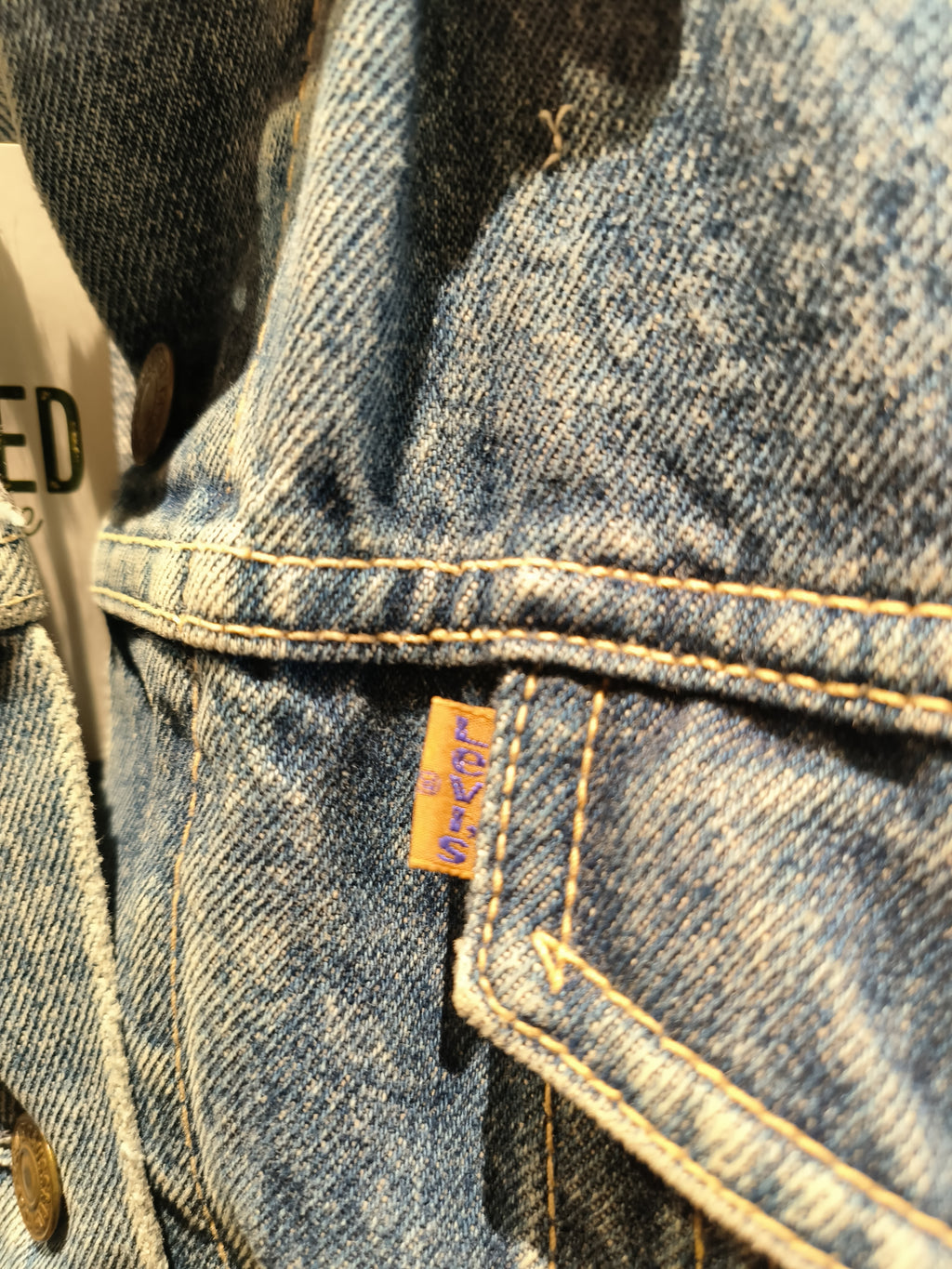 GIACCA LEVI'S TRUCKER USA - org. tab.
